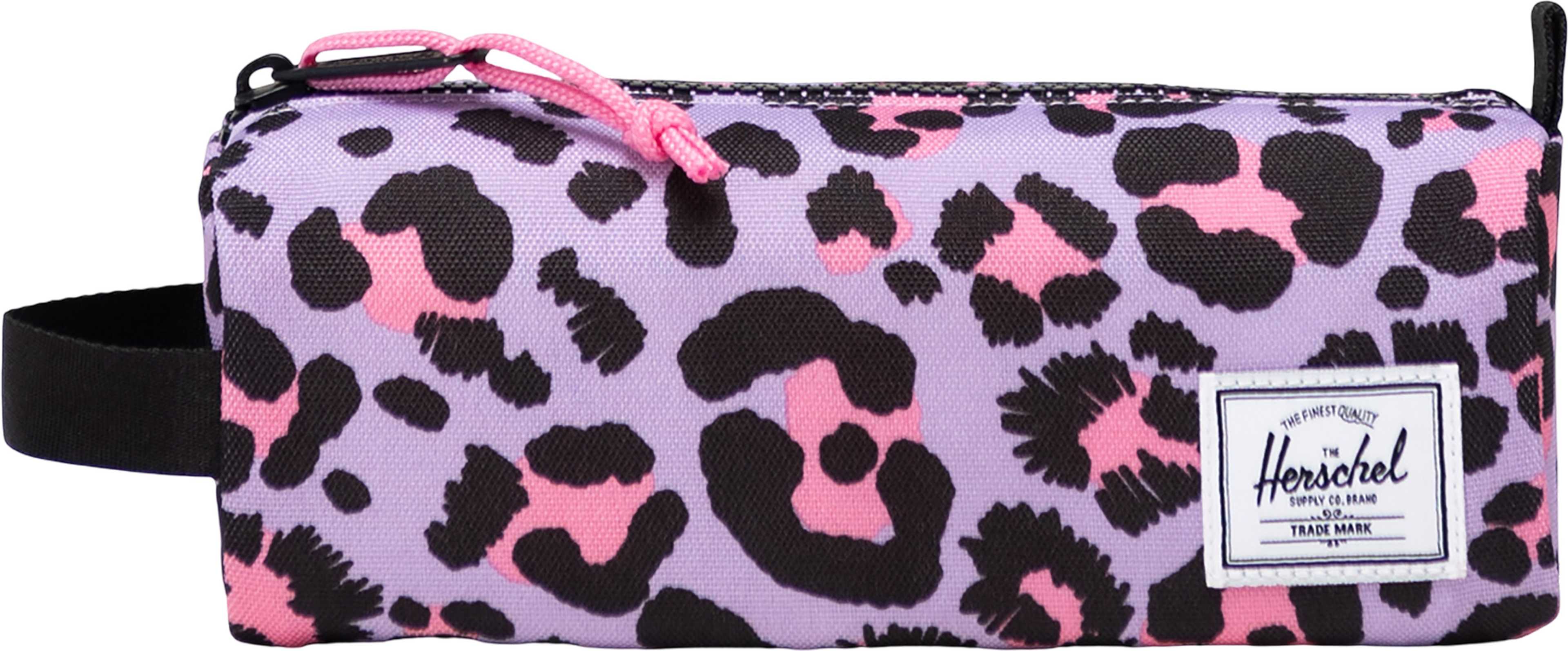 Scribble Leopard Sachet Pink