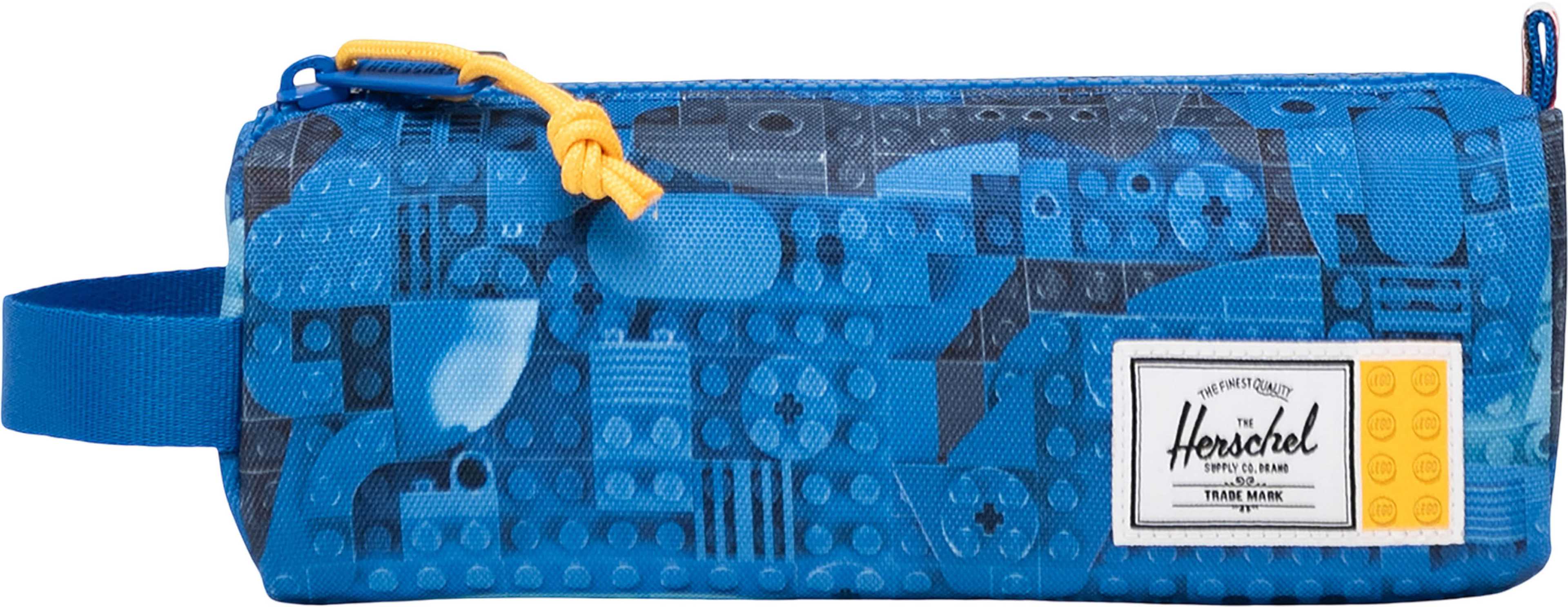Abstract Bricks Blue