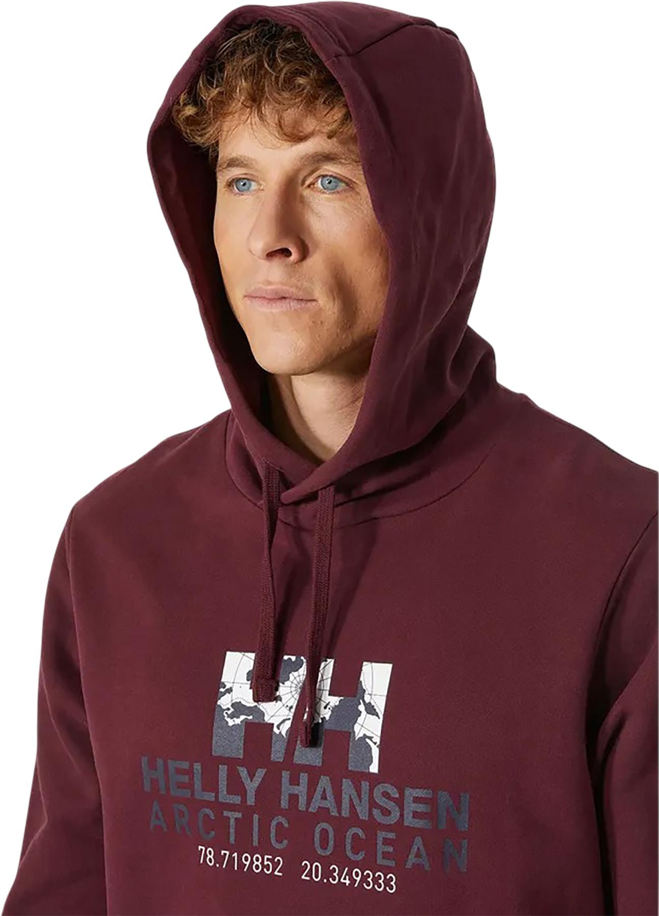 Numéro de l'image de la galerie de produits 3 pour le produit Chandail à capuchon en coton biologique Arctic Ocean - Homme