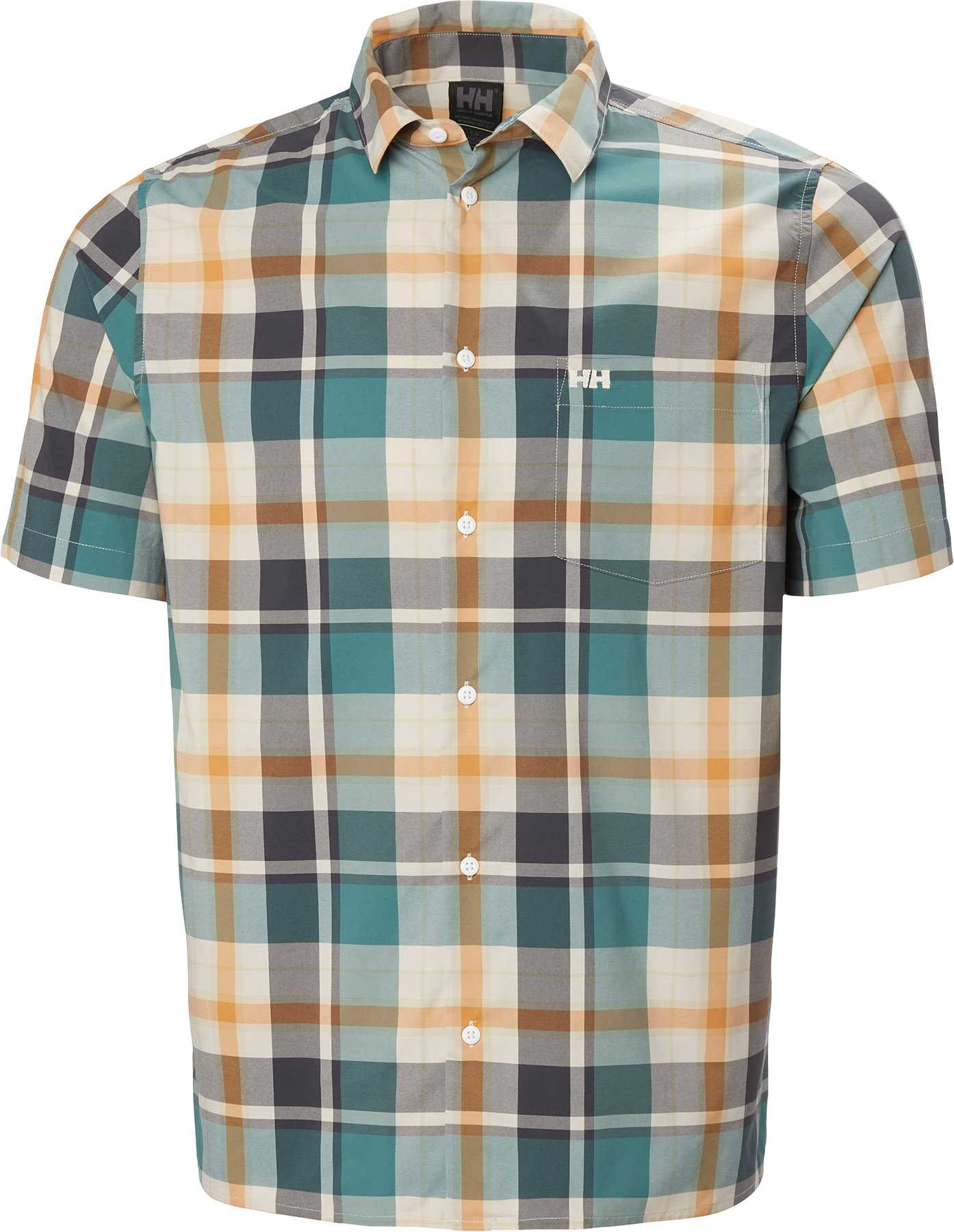 Opal Green Peak Plaid