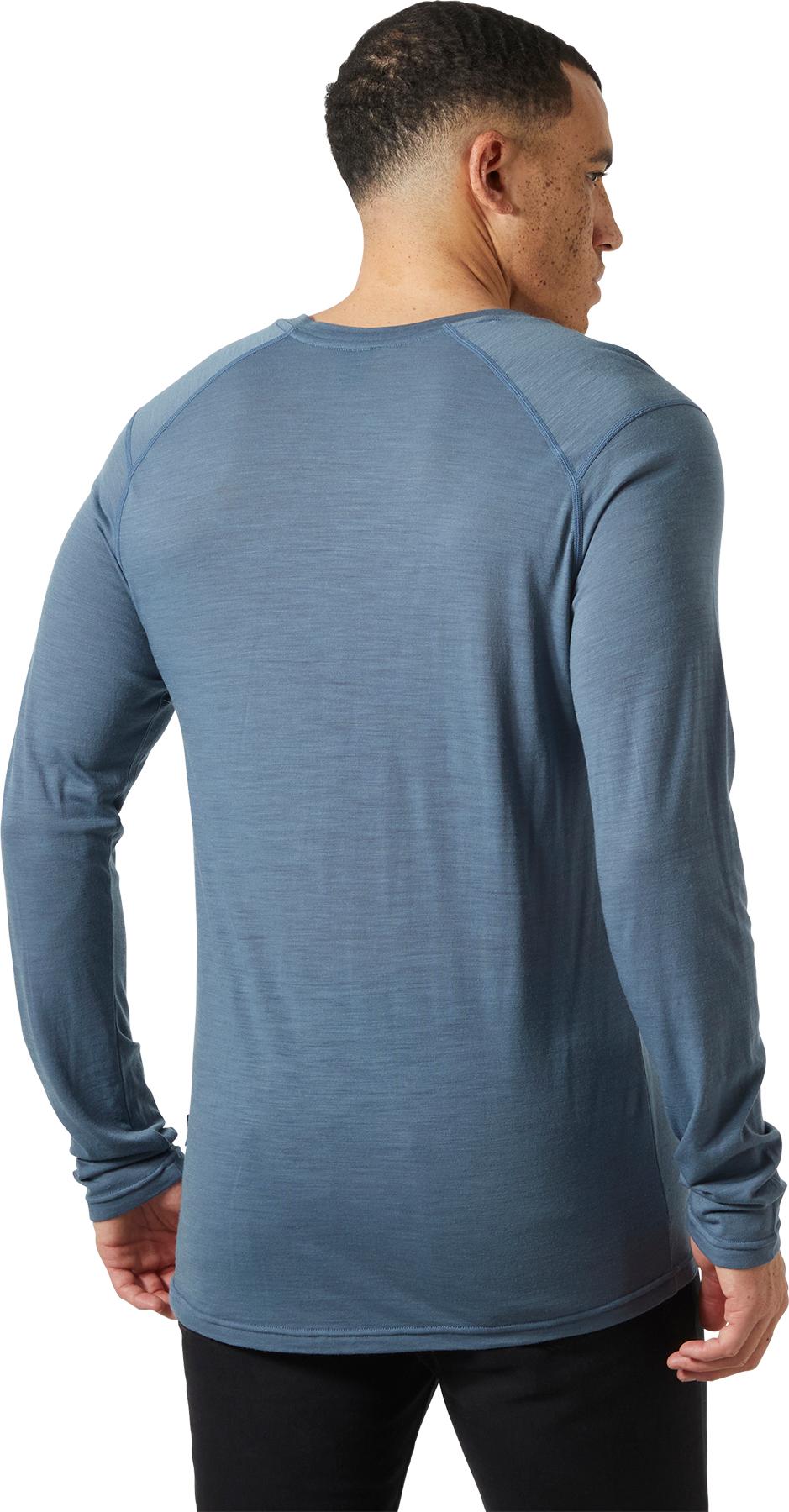 Product gallery image number 3 for product HH Durawool Long Sleeve Henley Shirt - Men's