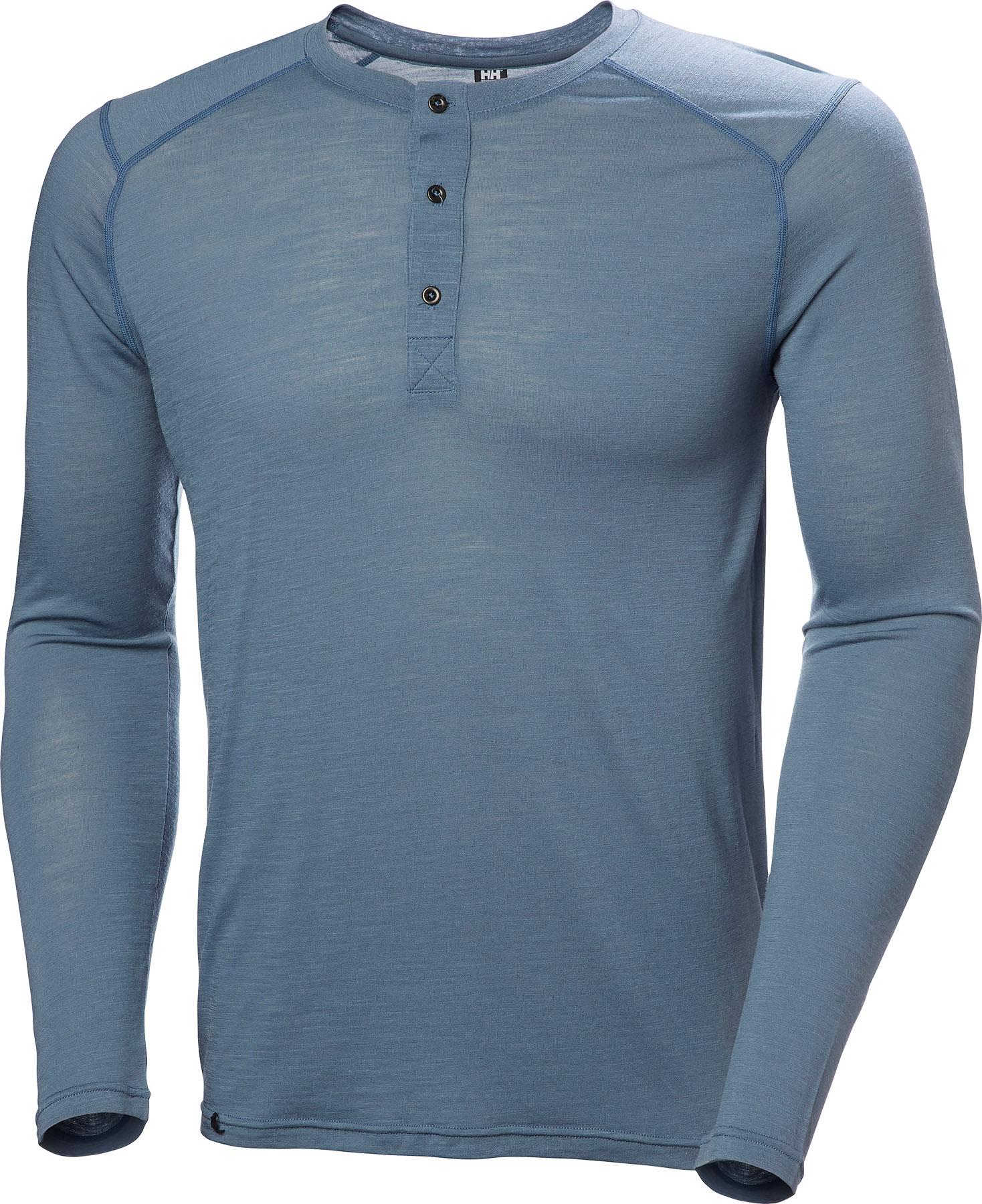 Product image for HH Durawool Long Sleeve Henley Shirt - Men's