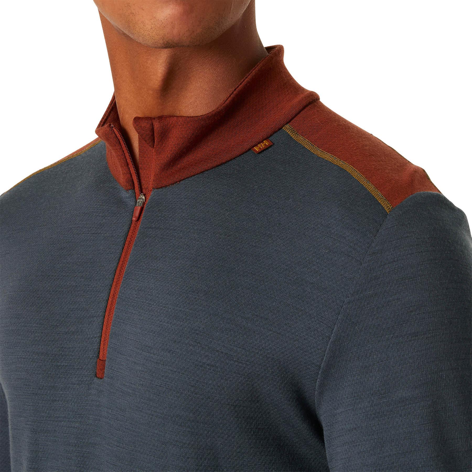 Numéro de l'image de la galerie de produits 3 pour le produit Chandail À Demi-Glissière Mi-Épais Lifa Merino - Homme