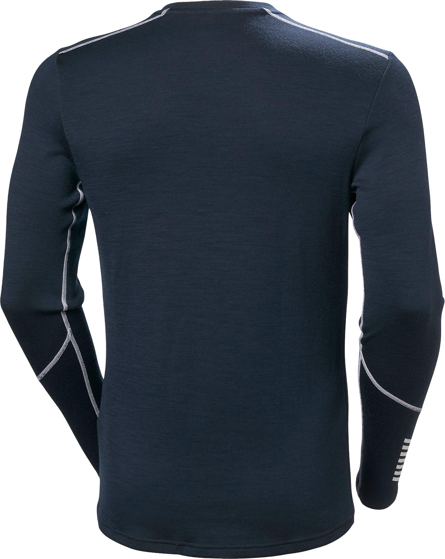 Product gallery image number 4 for product LIFA Merino Midweight Crew Base Layer - Men's