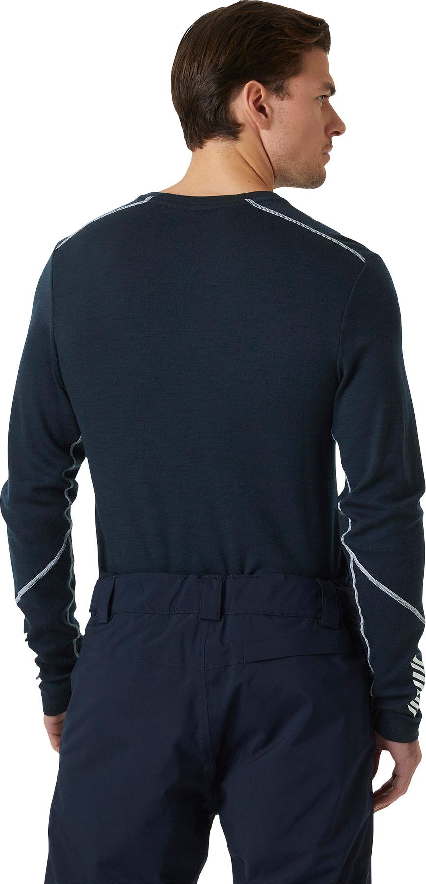 Product gallery image number 5 for product LIFA Merino Midweight Crew Base Layer - Men's