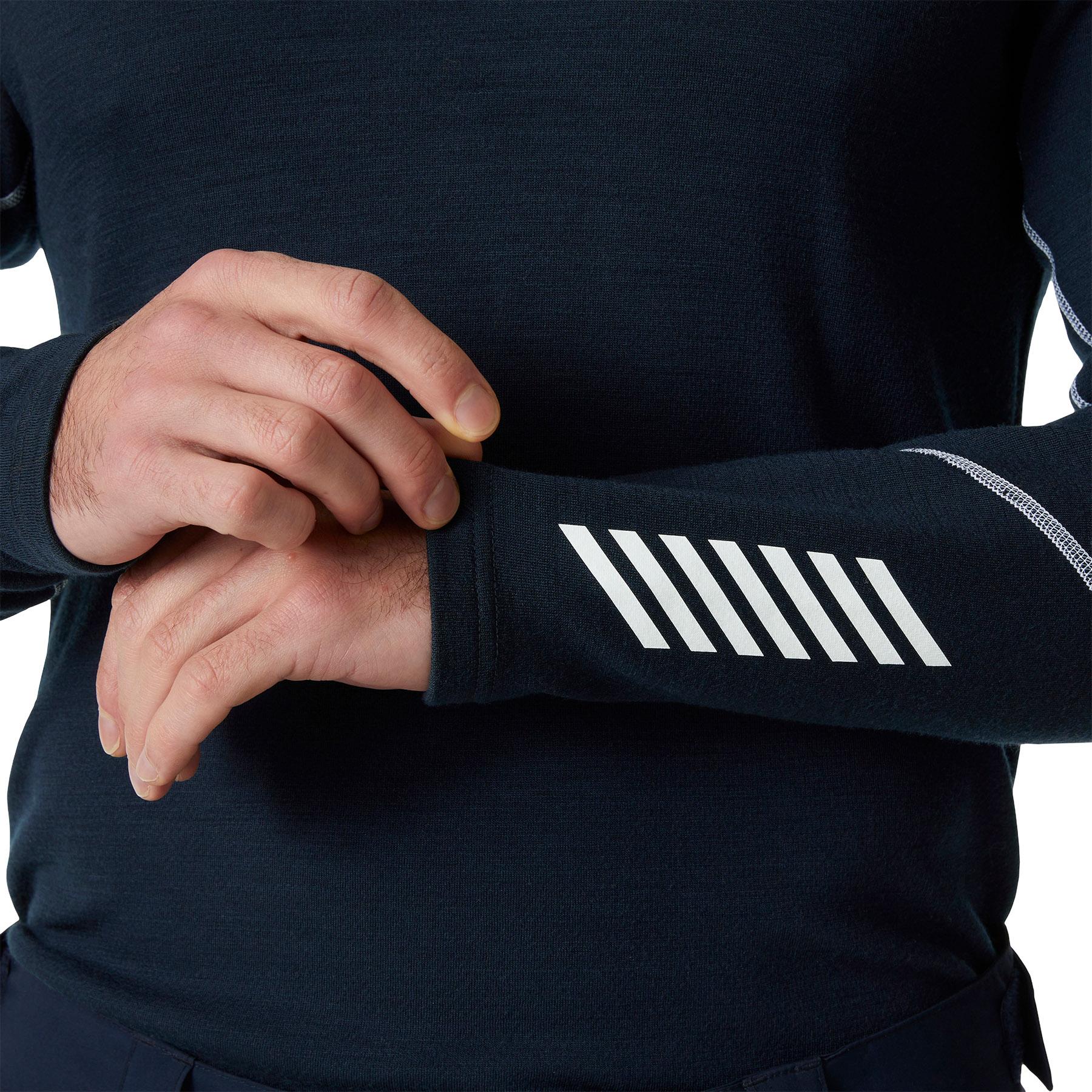 Product gallery image number 6 for product LIFA Merino Midweight Crew Base Layer - Men's