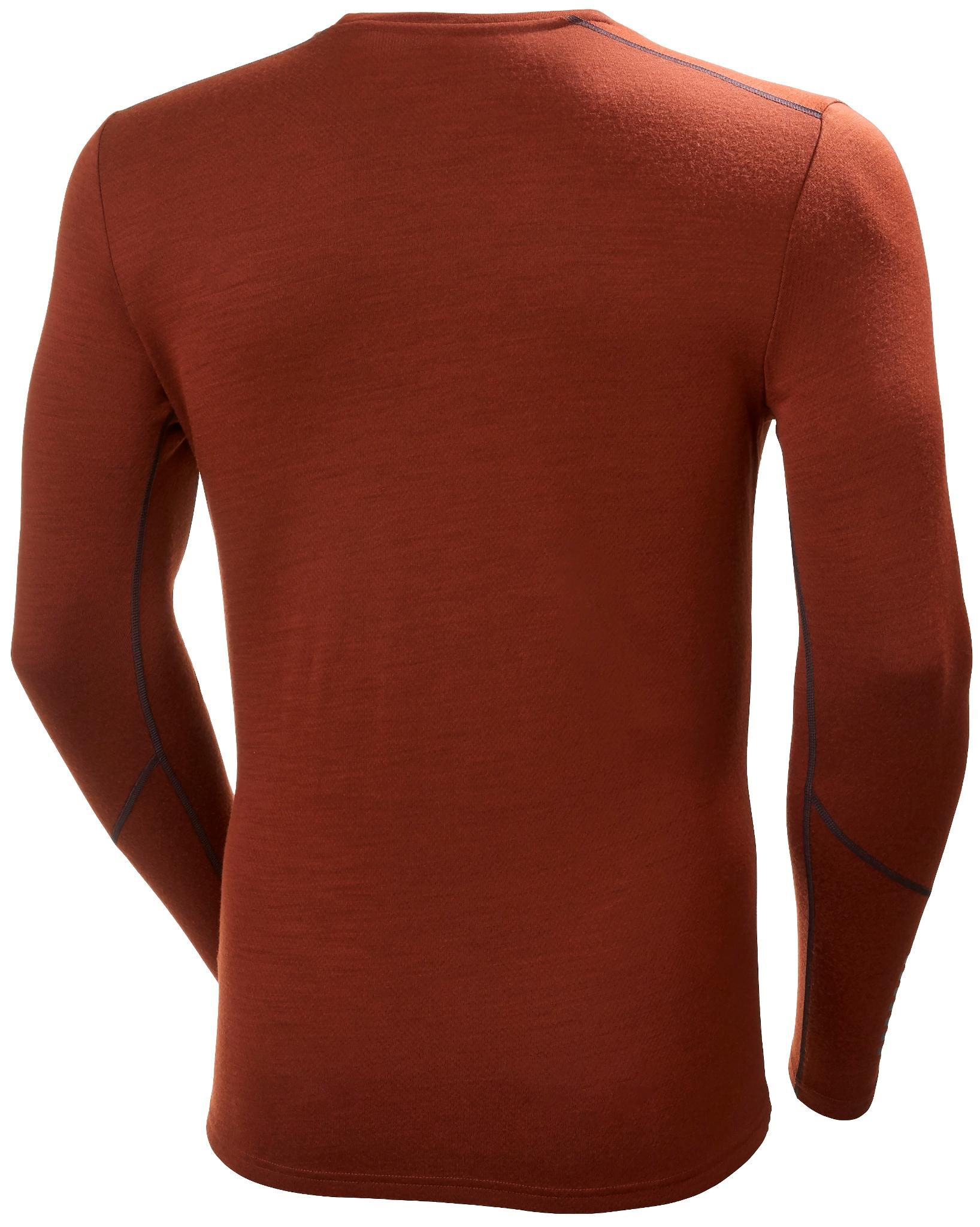 Product gallery image number 3 for product LIFA Merino Midweight Crew Base Layer - Men's