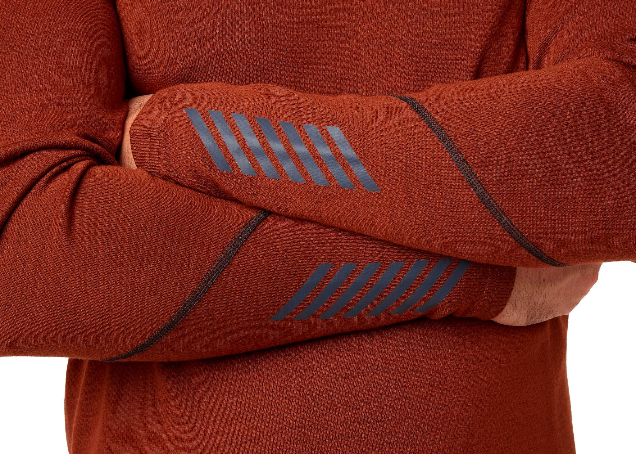 Product gallery image number 4 for product LIFA Merino Midweight Crew Base Layer - Men's