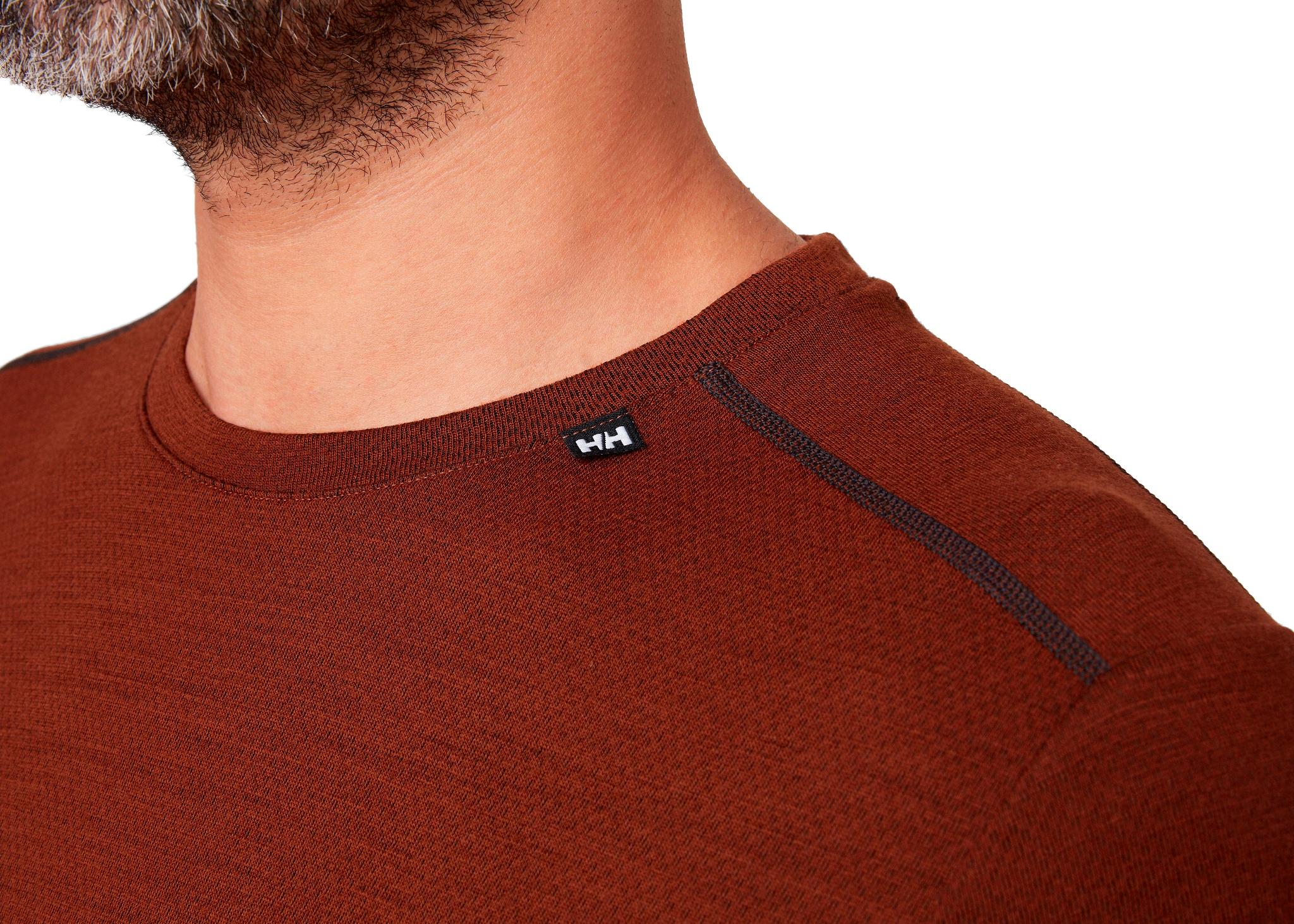 Product gallery image number 2 for product LIFA Merino Midweight Crew Base Layer - Men's