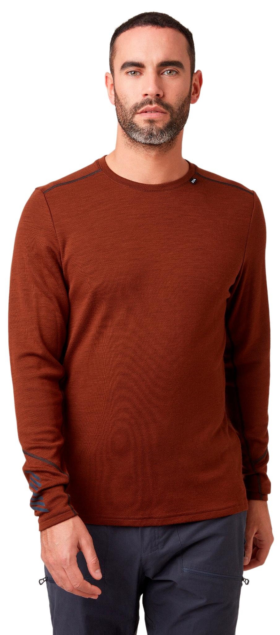 Product gallery image number 6 for product LIFA Merino Midweight Crew Base Layer - Men's