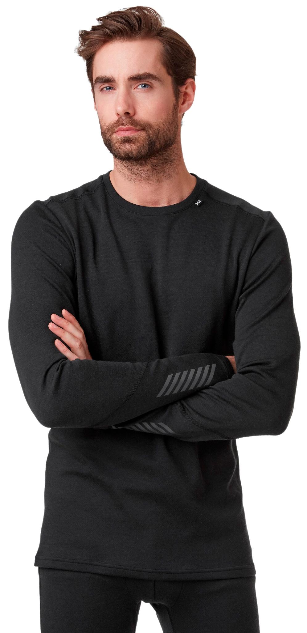 Product gallery image number 7 for product LIFA Merino Midweight Crew Base Layer - Men's