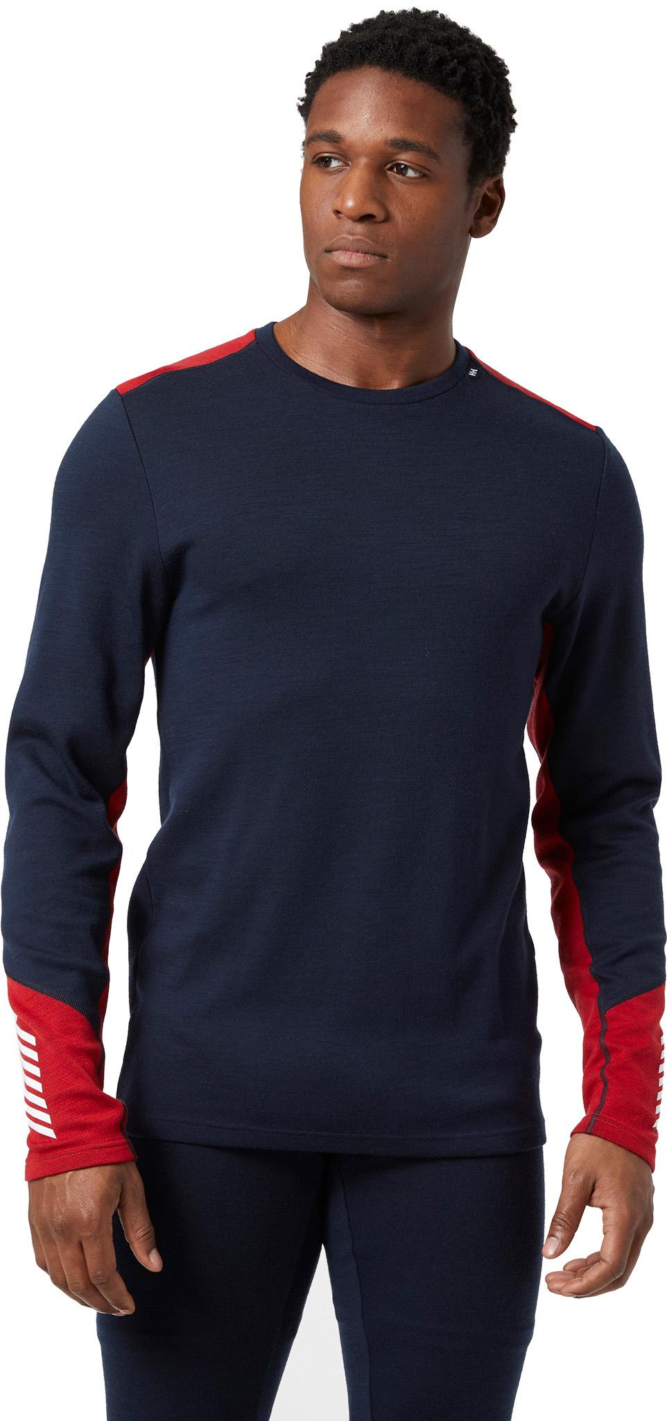 Product gallery image number 6 for product LIFA Merino Midweight Crew Base Layer - Men's