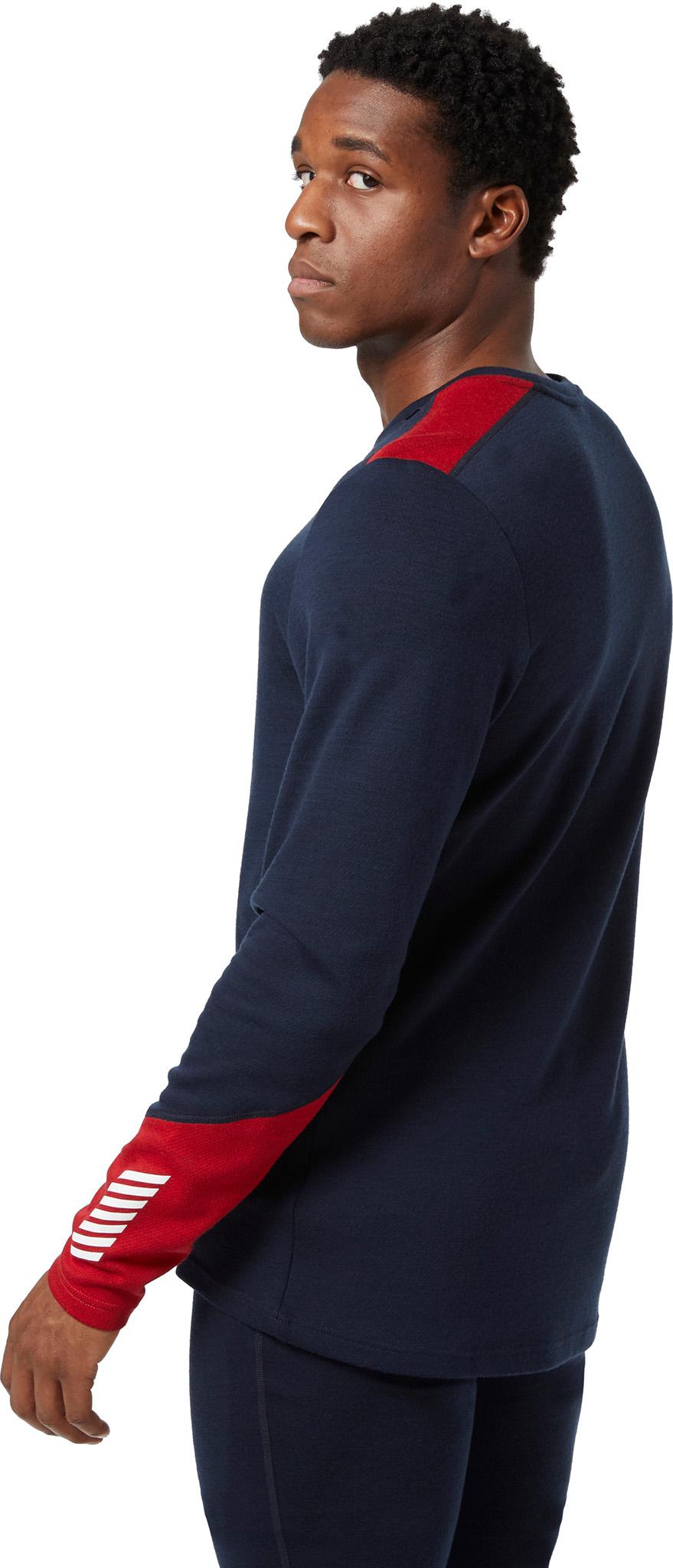 Product gallery image number 5 for product LIFA Merino Midweight Crew Base Layer - Men's