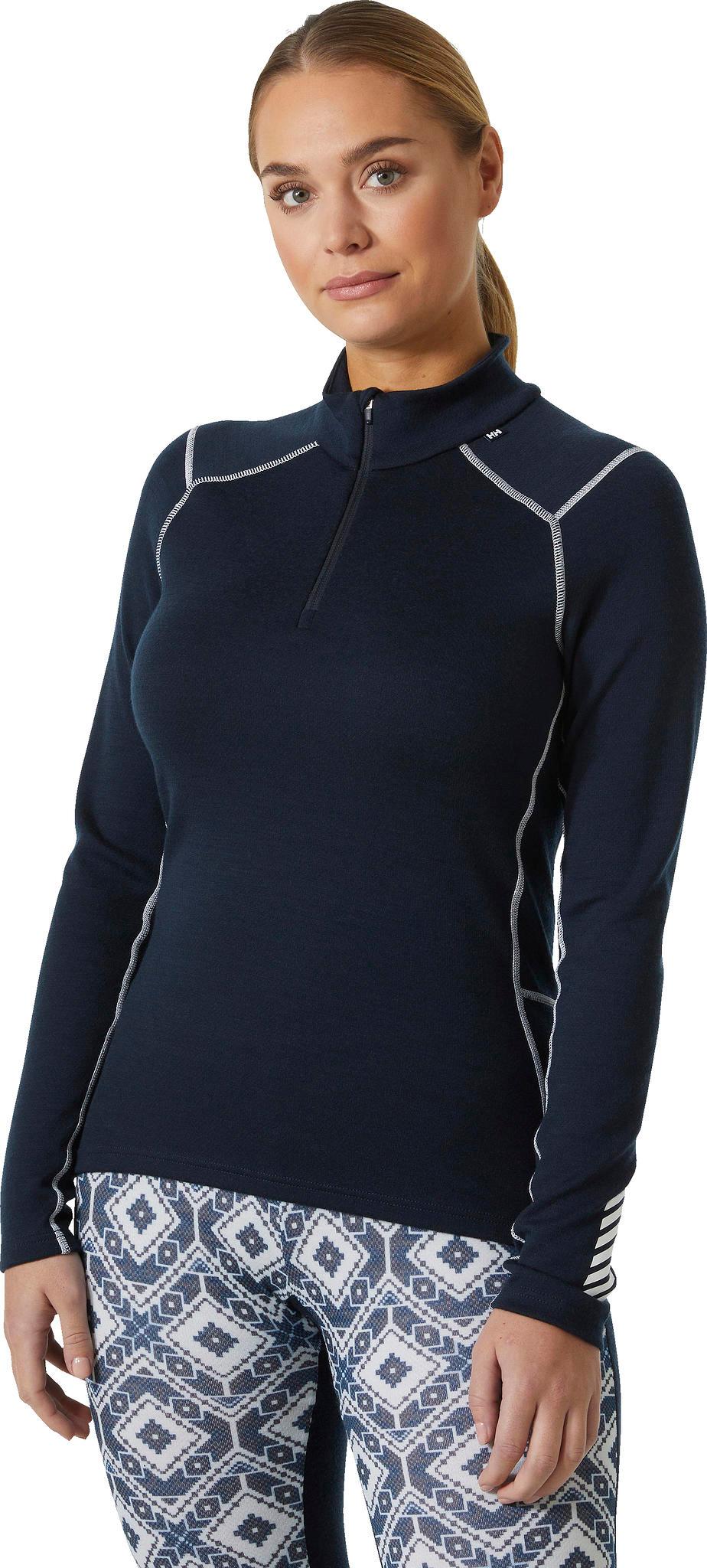 Numéro de l'image de la galerie de produits 3 pour le produit Couche de base À Demi-Glissière Mi-Épais Lifa Merino - Femme