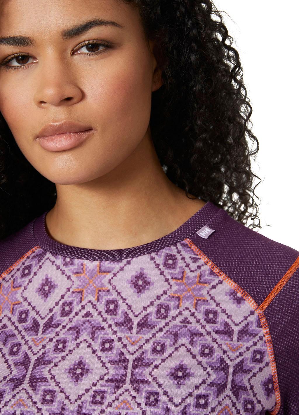 Numéro de l'image de la galerie de produits 4 pour le produit T-shirt graphique mi-épais en laine mérinos de Lifa - Femme