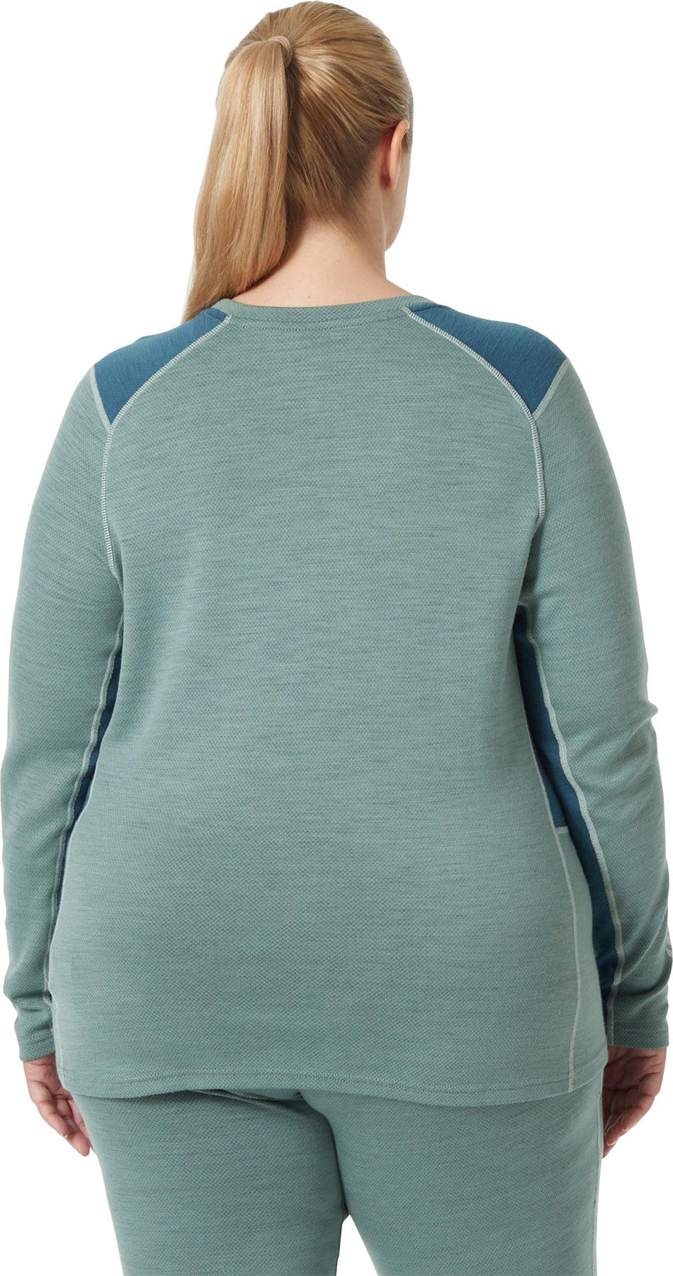 Product gallery image number 3 for product Lifa Merino Plus Size Midweight Crewneck Base Layer Top - Women's