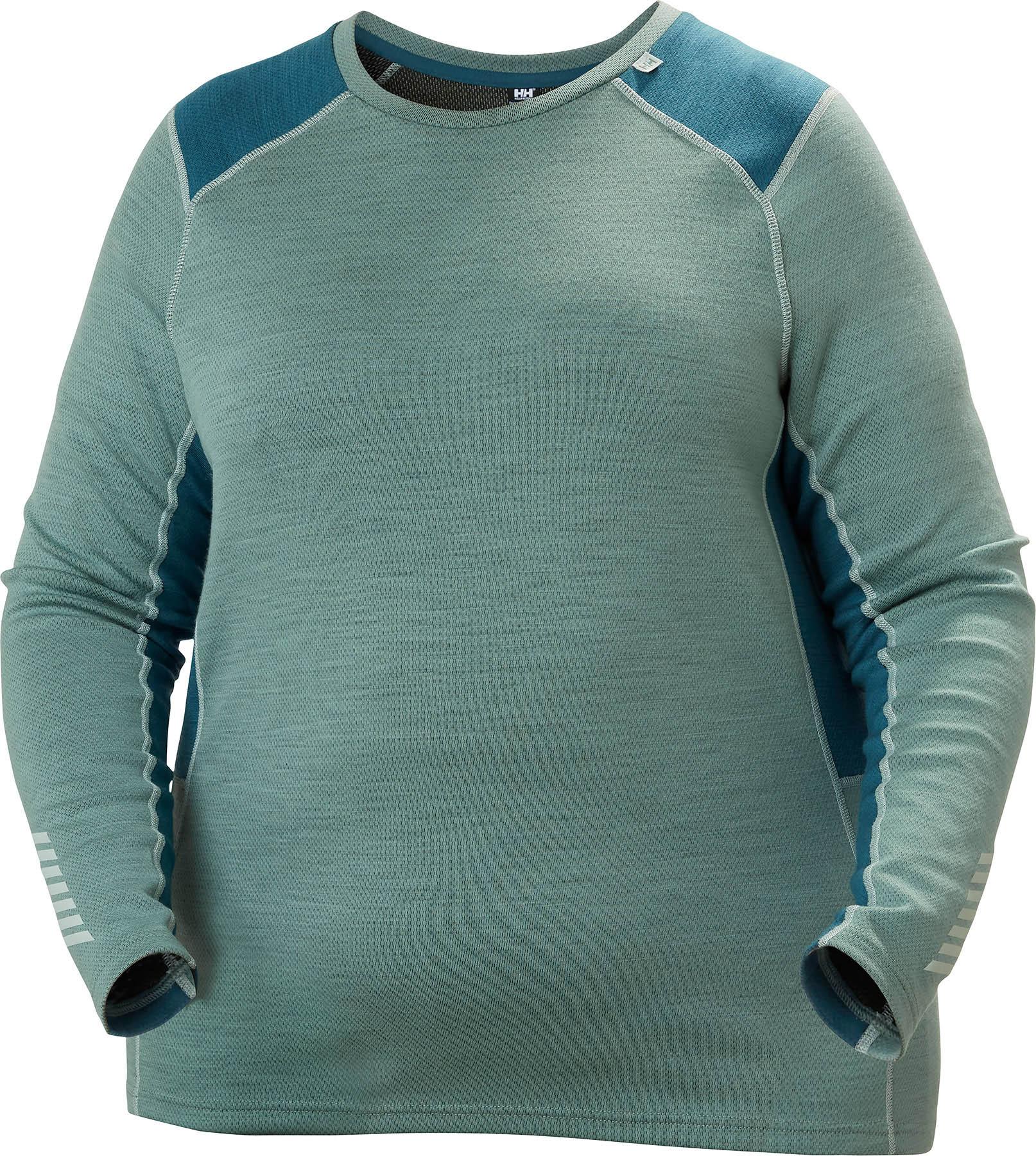 Product image for Lifa Merino Plus Size Midweight Crewneck Base Layer Top - Women's