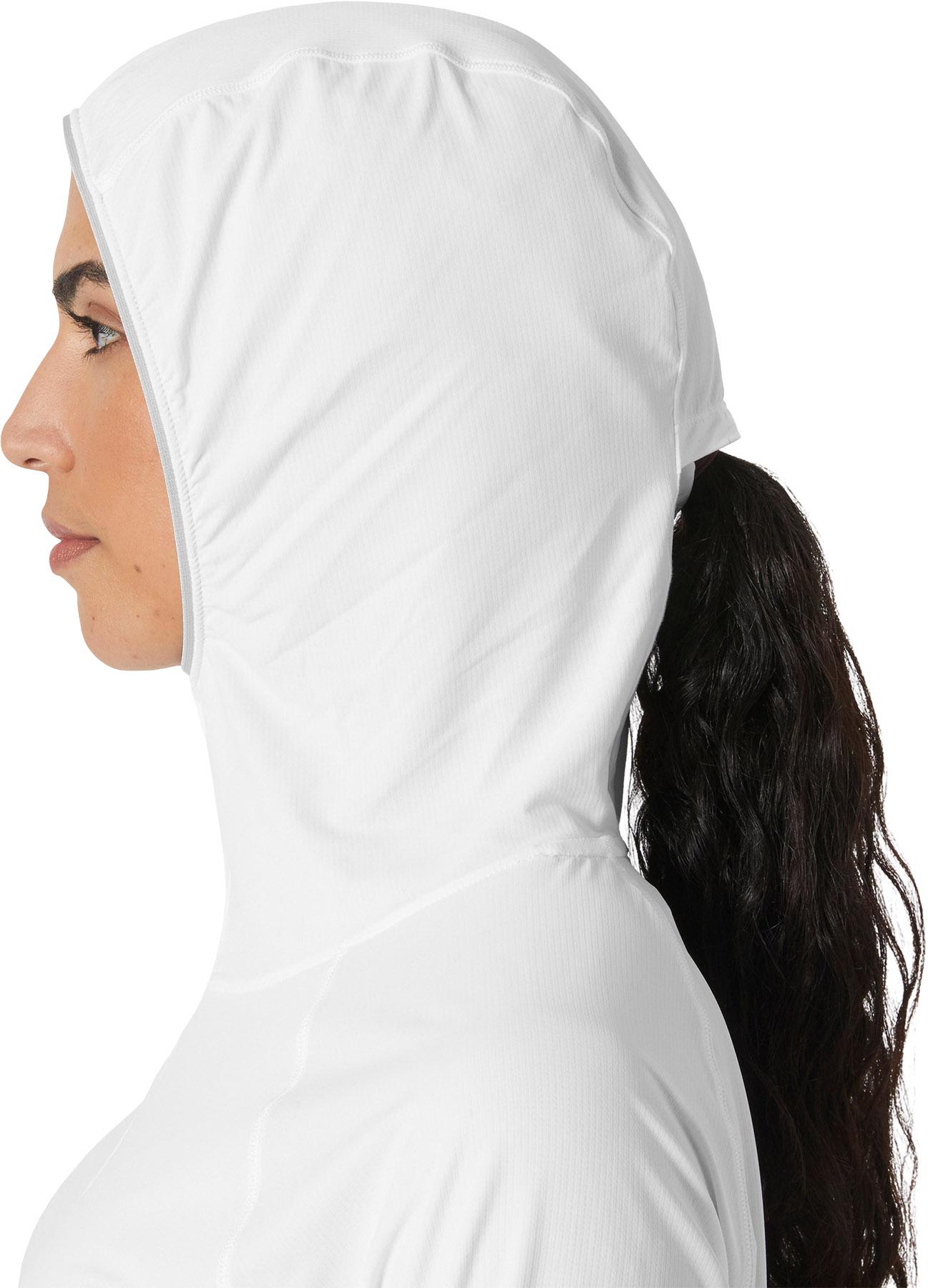 Product gallery image number 2 for product Chandail à capuchon à demi glissère Shine Solen - Femme