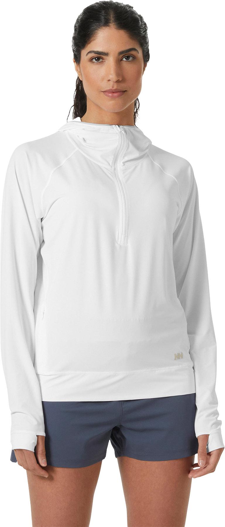 Product gallery image number 4 for product Chandail à capuchon à demi glissère Shine Solen - Femme