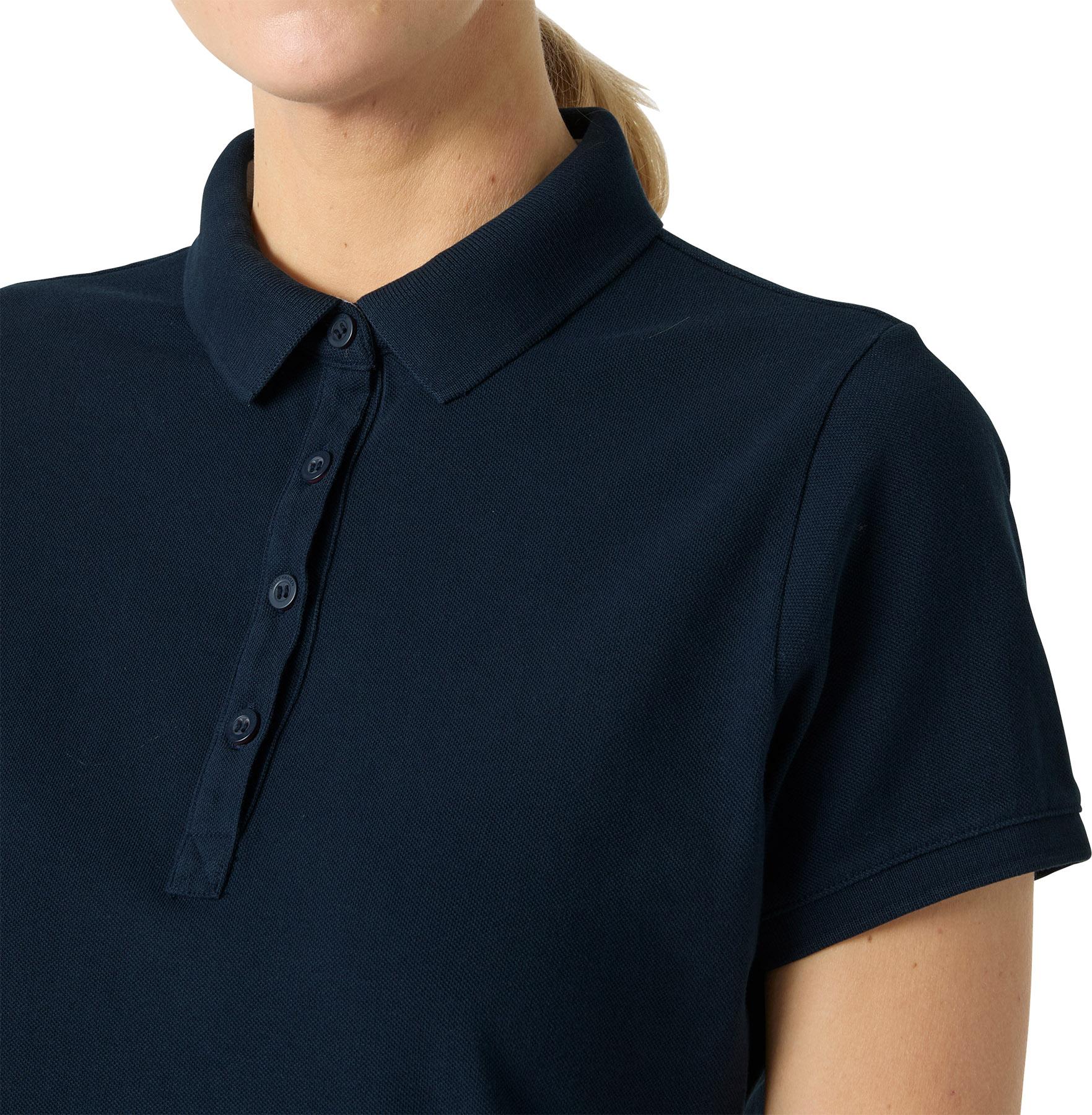 Product gallery image number 3 for product Crew Pique 2 Short Sleeve Polo - Women's