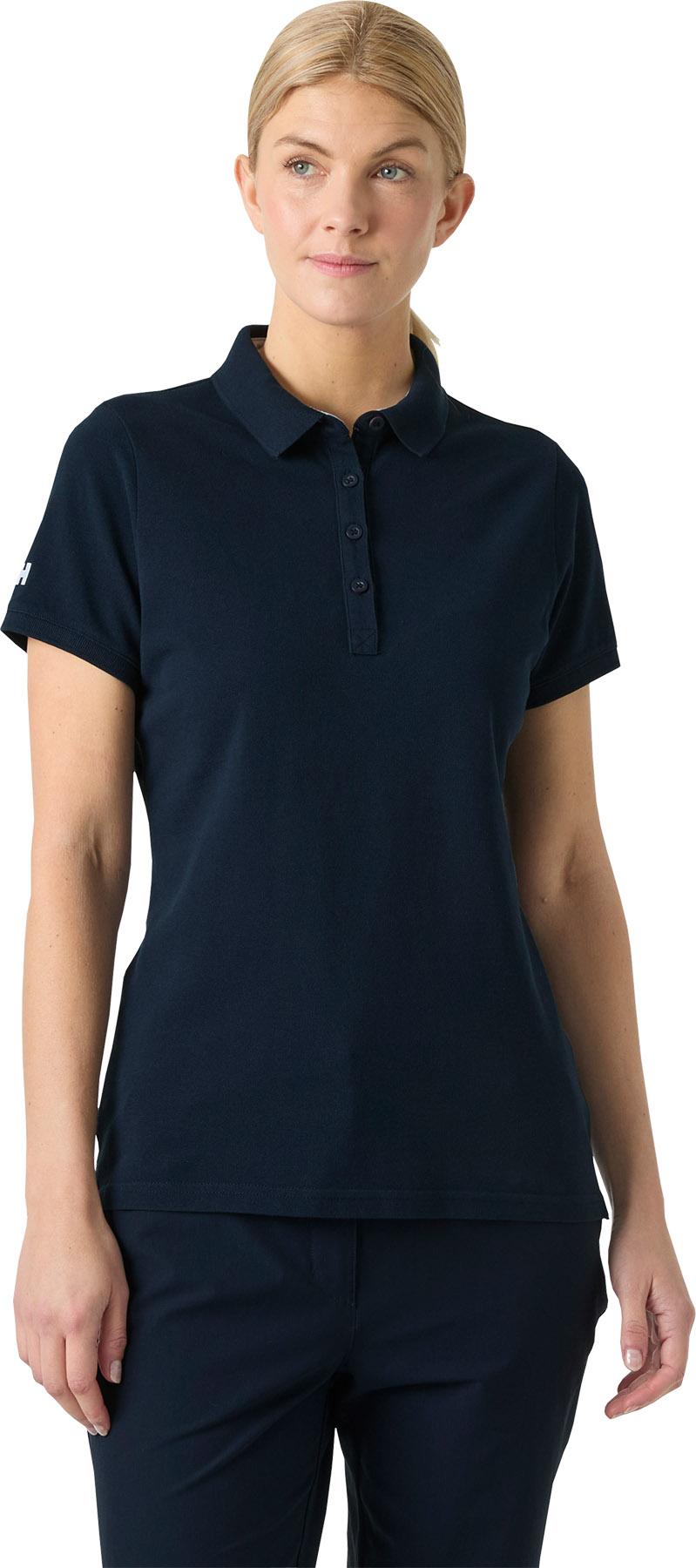 Product gallery image number 5 for product Crew Pique 2 Short Sleeve Polo - Women's