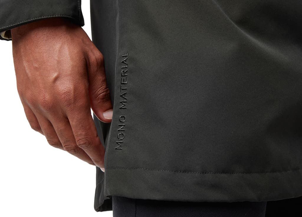 Product gallery image number 4 for product Mono Material Rain Coat - Men's