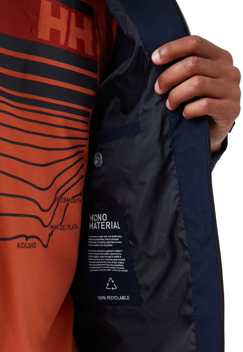 Product gallery image number 5 for product Mono Material Rain Jacket - Men's
