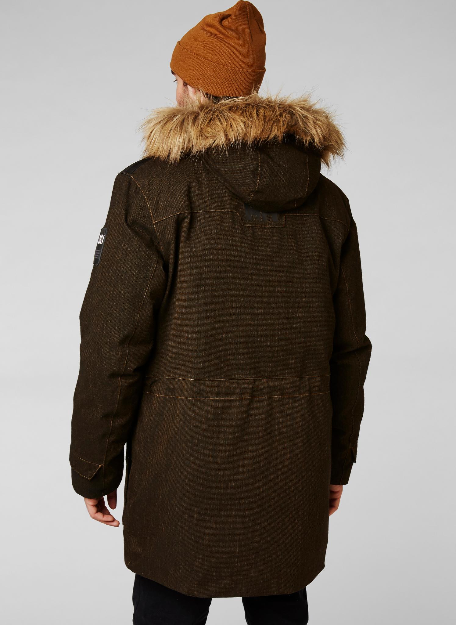 Helly Hansen Longyear II Parka Parka da uomo, Uomo, Parka, 53322, Beluga, S