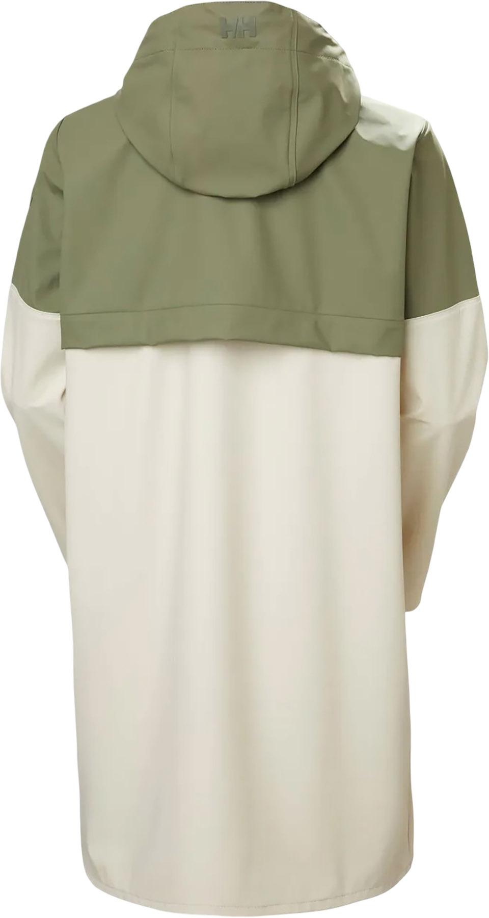 Product gallery image number 2 for product Moss Block PU Raincoat - Women's