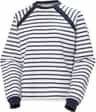 Colour: White Navy Stripe