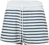 Colour: White Navy Stripe