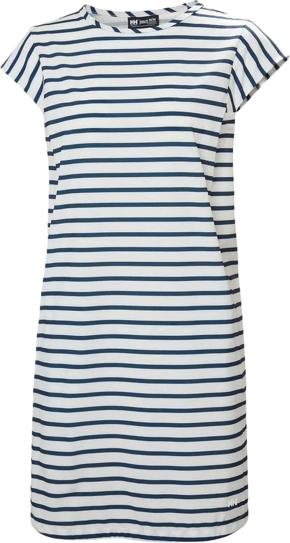 White Navy Stripe
