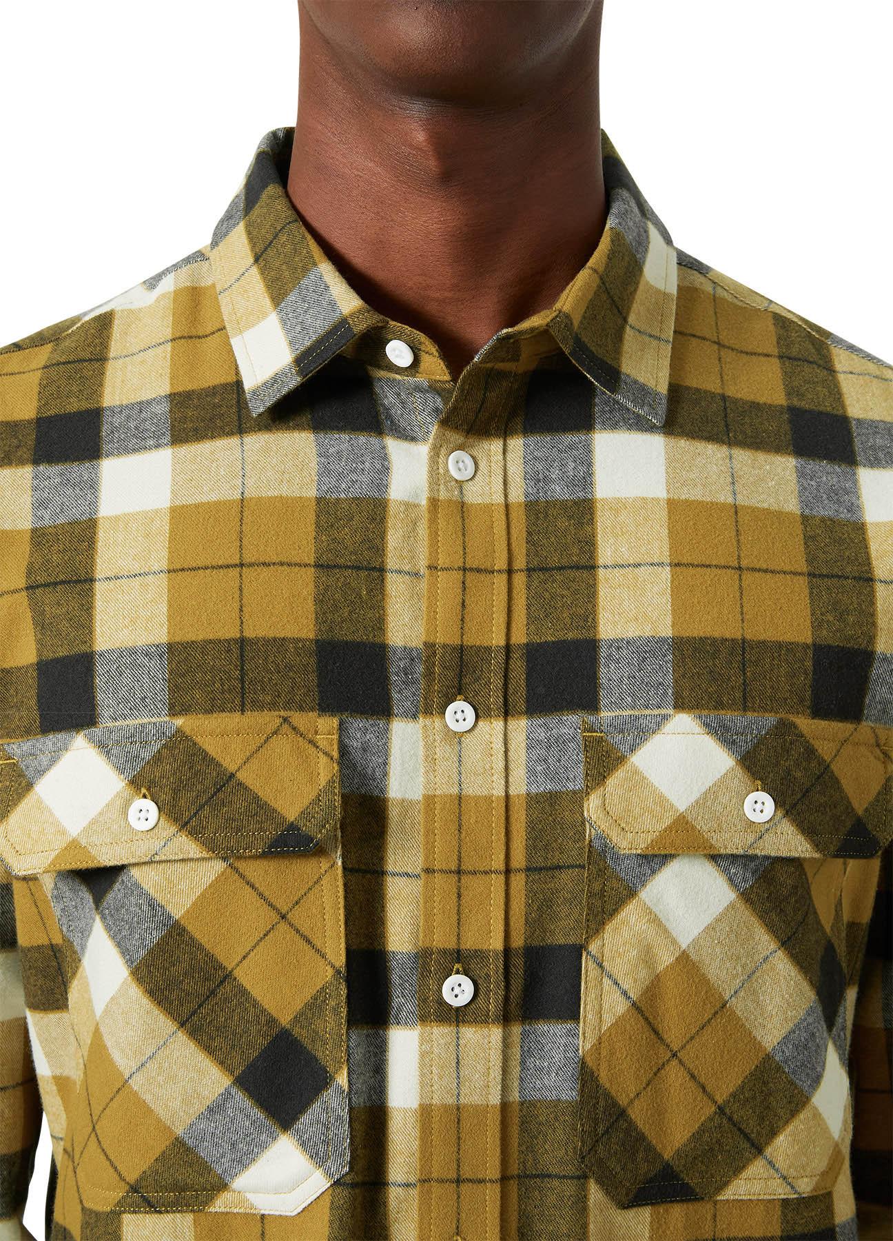 Product gallery image number 2 for product Chemise à manches longues en flanelle Lokka - Homme 