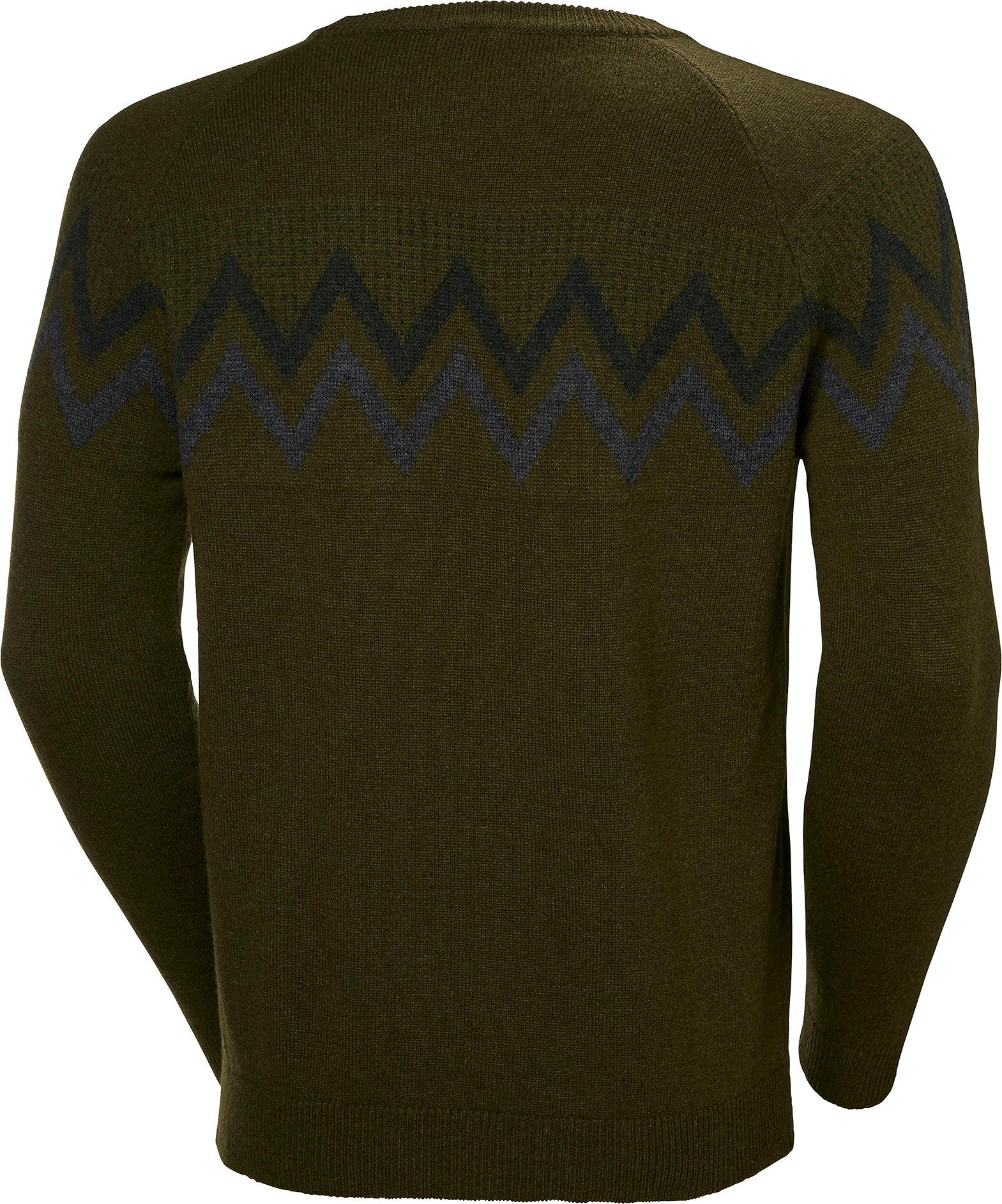 Product gallery image number 2 for product Wool Knit Graphic Sweater - Men's
