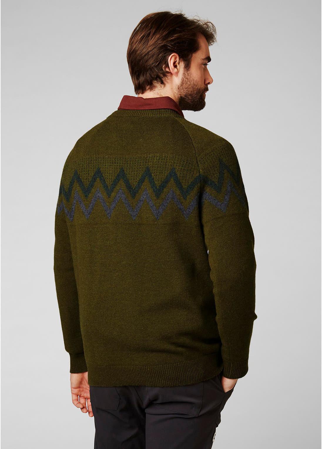 Product gallery image number 3 for product Wool Knit Graphic Sweater - Men's