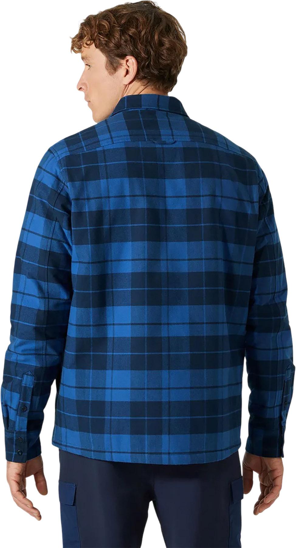 Product gallery image number 3 for product Manteau-chemise en flanelle isolant LIFALOFT - Homme