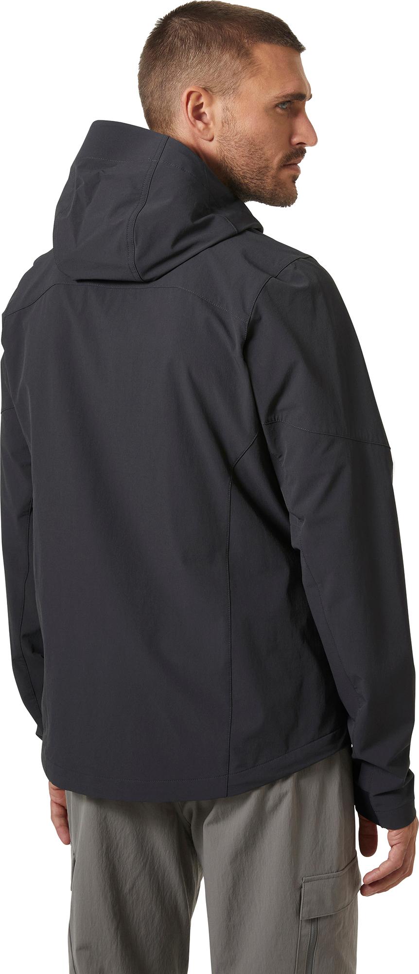 Numéro de l'image de la galerie de produits 2 pour le produit Manteau coquille souple à capuchon Blaze - Homme