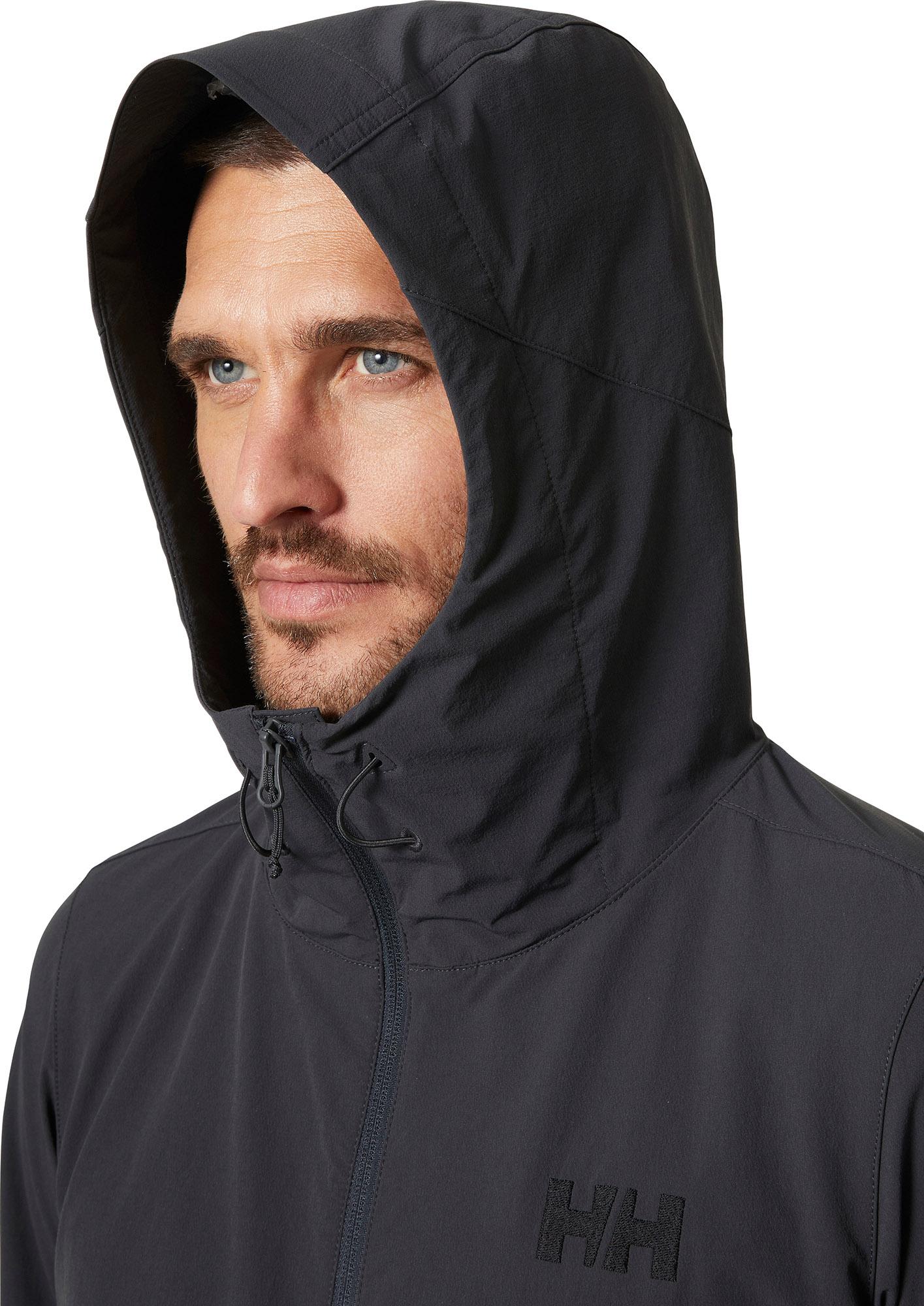 Numéro de l'image de la galerie de produits 4 pour le produit Manteau coquille souple à capuchon Blaze - Homme