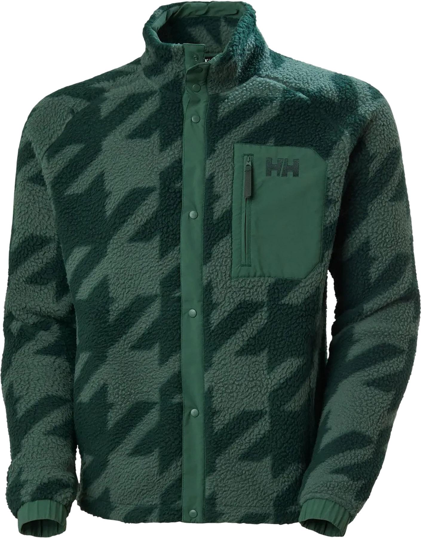 Image de produit pour Manteau polaire imprimé à boutons-pression Panorama - Homme