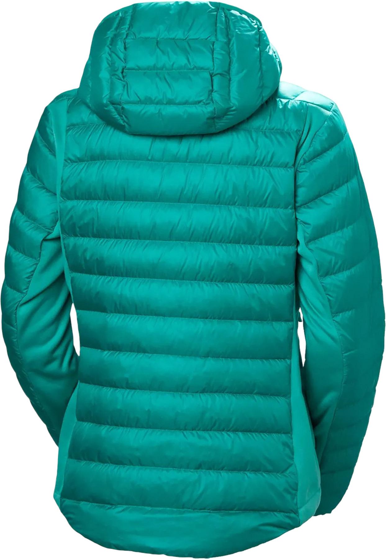 Numéro de l'image de la galerie de produits 5 pour le produit Manteau à capuchon hybride en duvet Verglas 2.0 - Femme