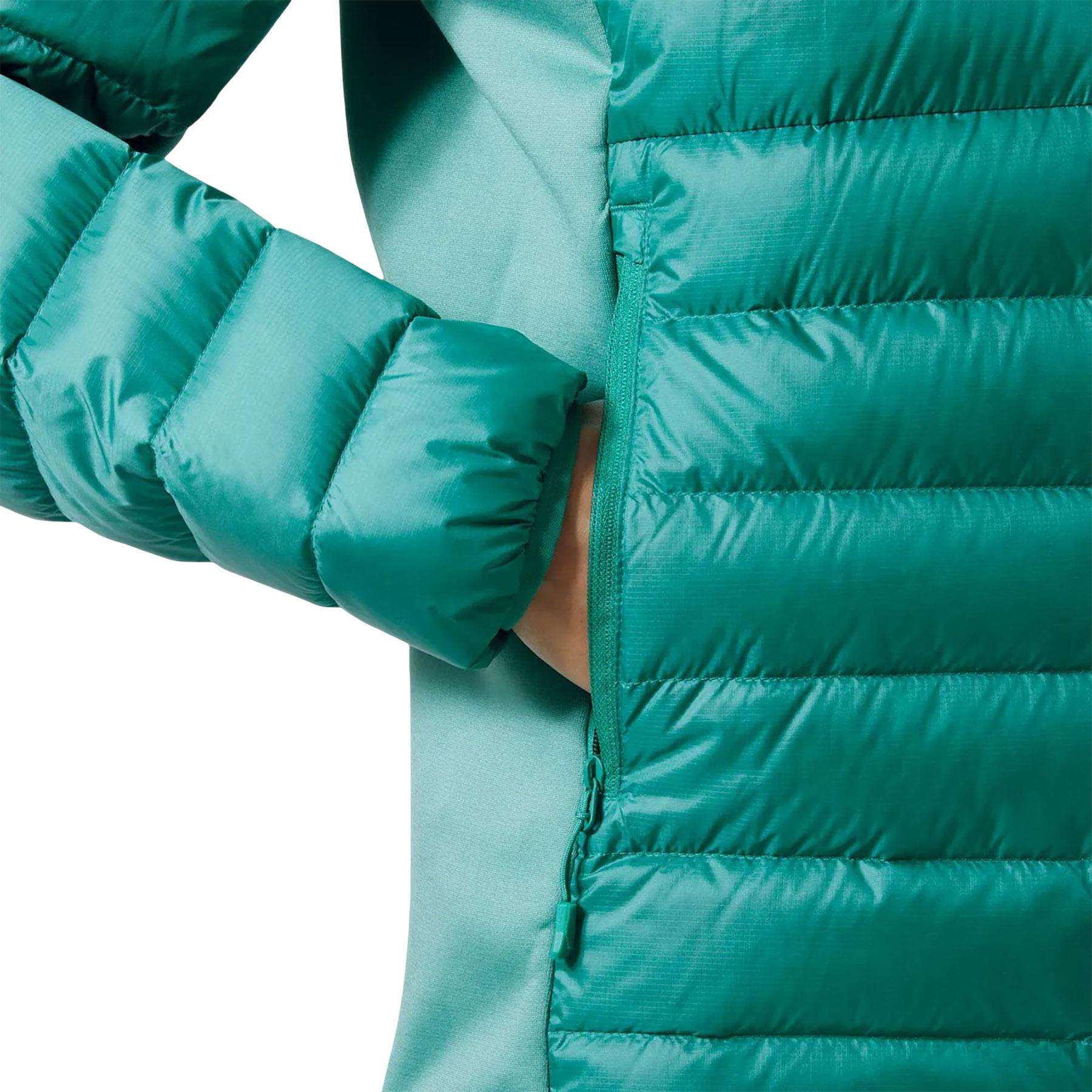 Numéro de l'image de la galerie de produits 4 pour le produit Manteau à capuchon hybride en duvet Verglas 2.0 - Femme