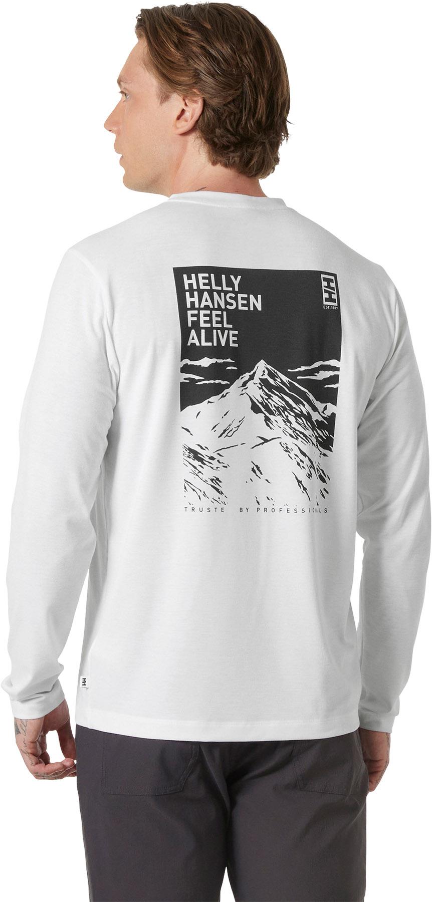 Product gallery image number 3 for product T-shirt à manches longues graphique Skog - Homme 