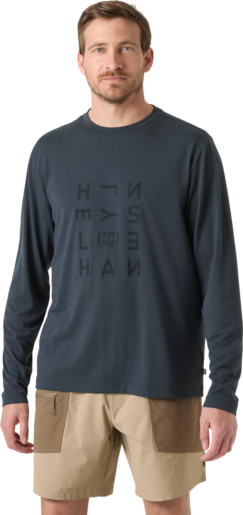 Numéro de l'image de la galerie de produits 2 pour le produit T-shirt à manches longues graphique Skog - Homme 