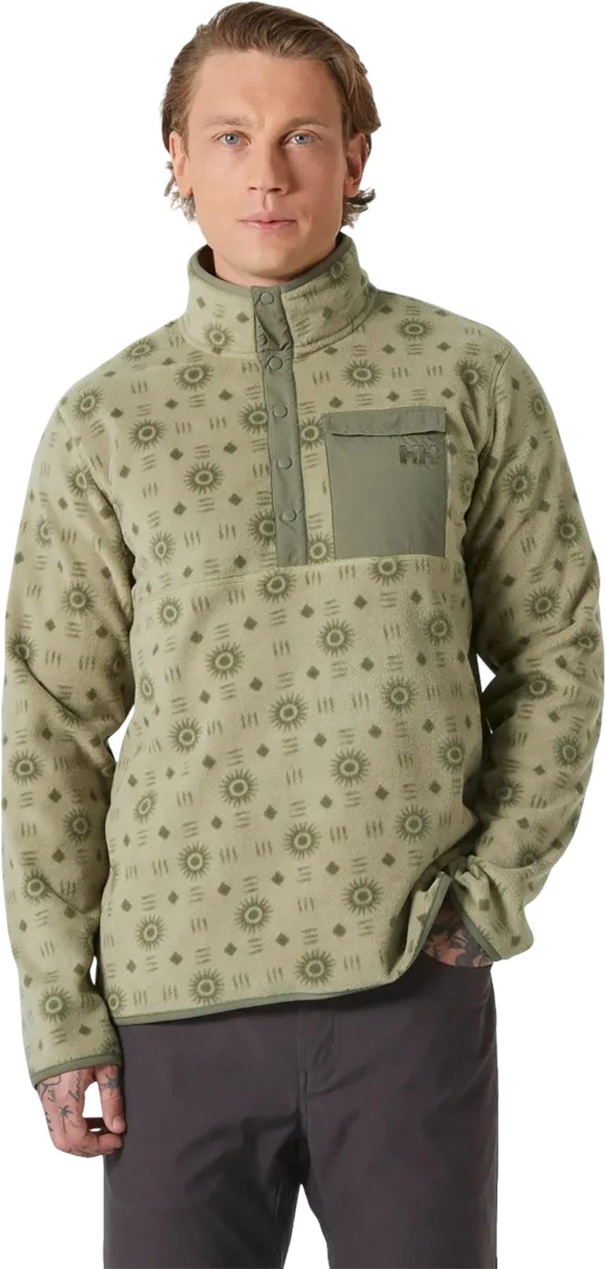 Product gallery image number 3 for product Maridalen Printed Fleece Pullover - Men's