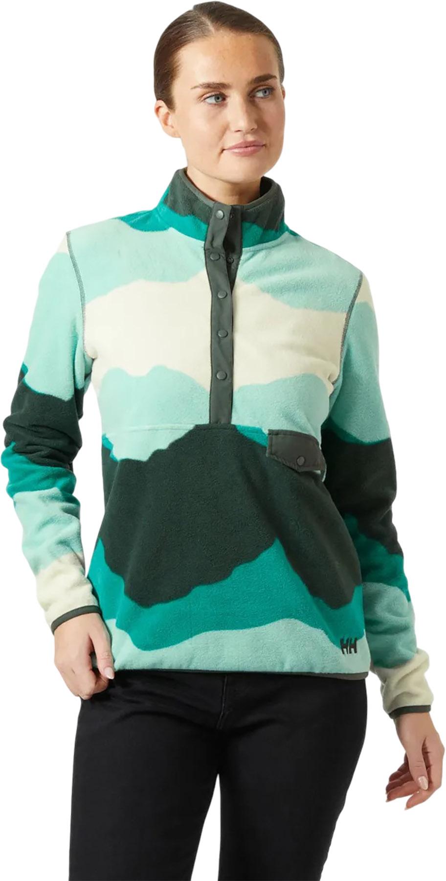 Product gallery image number 6 for product Maridalen Printed Fleece Pullover - Women's