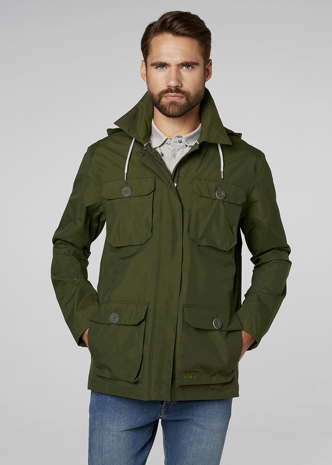 Product gallery image number 3 for product Manteau de style militaire Elements - Homme