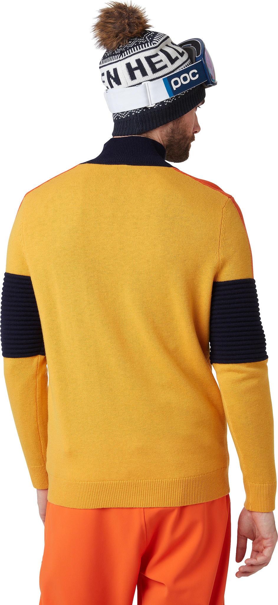 Product gallery image number 4 for product Tricolore Knitted Sweater - Men's