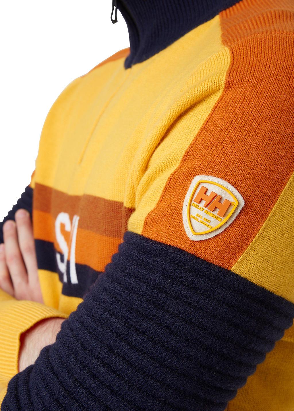 Product gallery image number 3 for product Tricolore Knitted Sweater - Men's