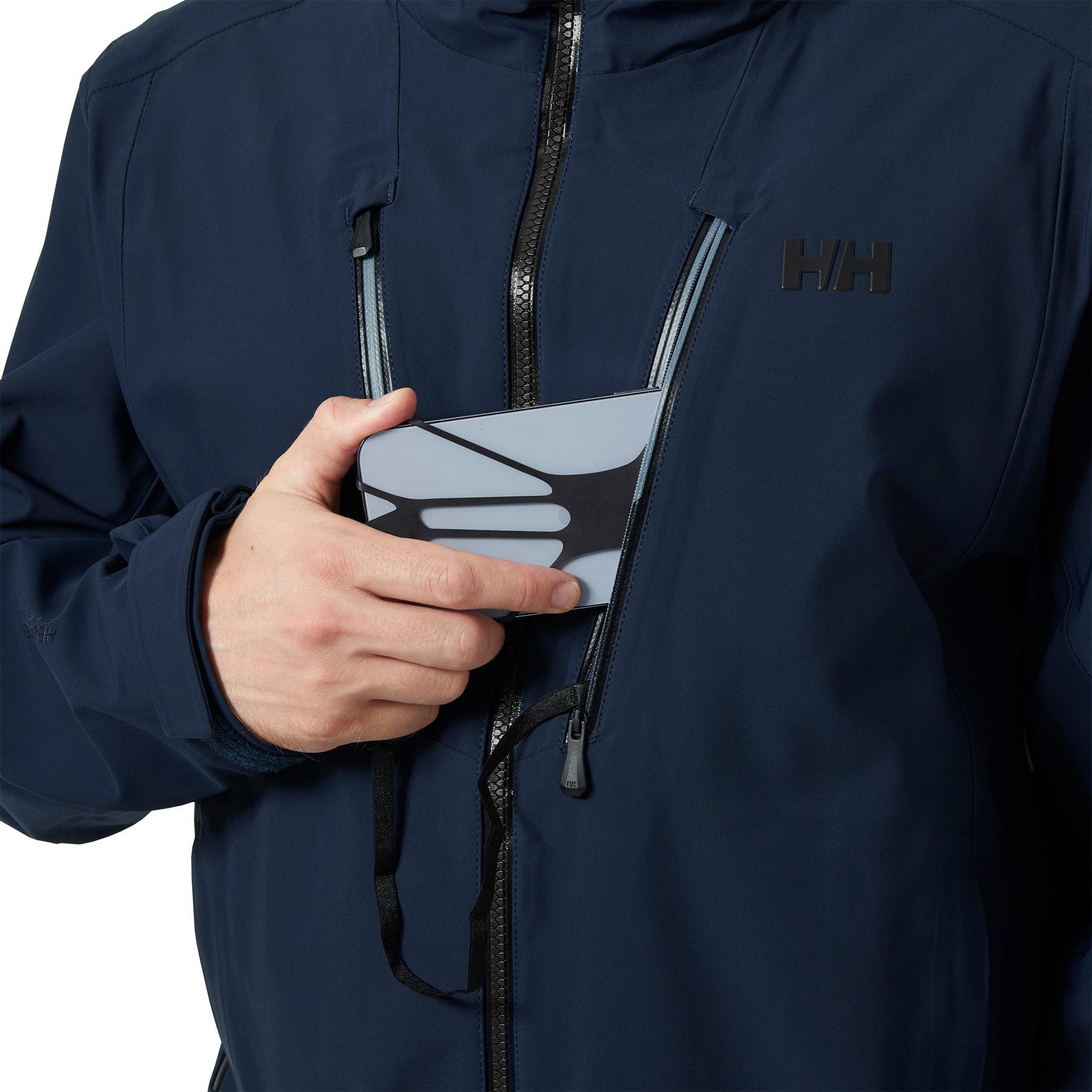 Numéro de l'image de la galerie de produits 5 pour le produit Manteau de ski coquille longue Alpha - Homme
