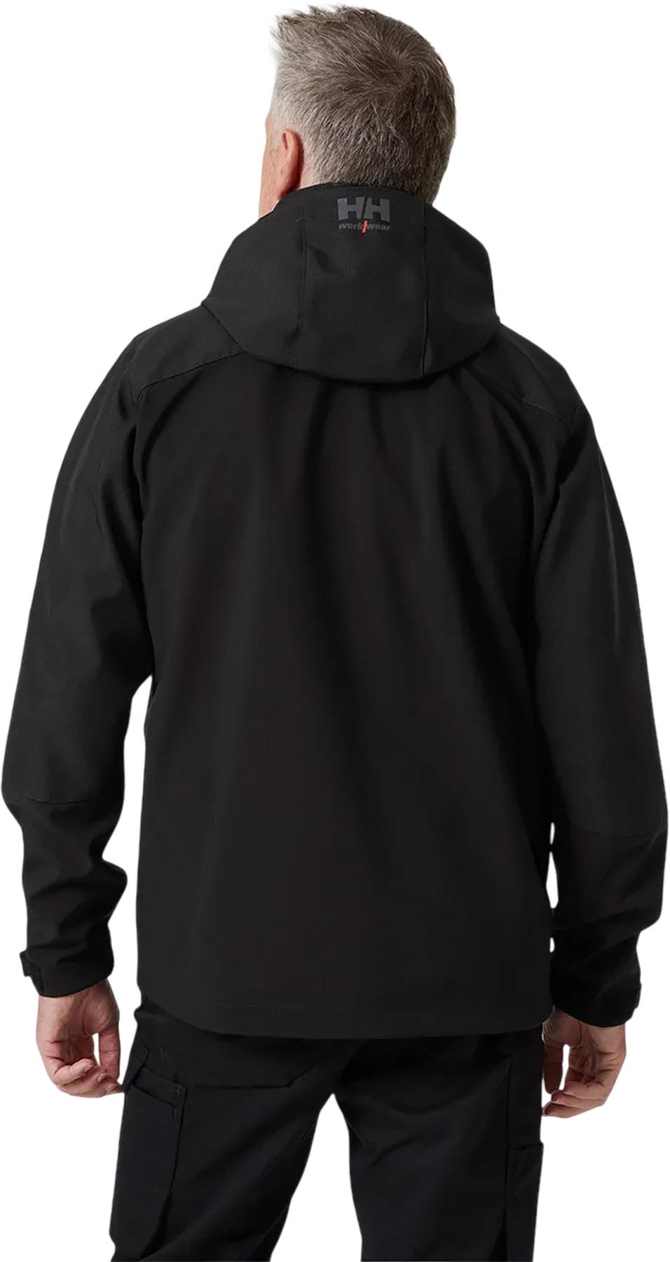 Product gallery image number 4 for product Oxford Hooded Softshell Jacket - Men's